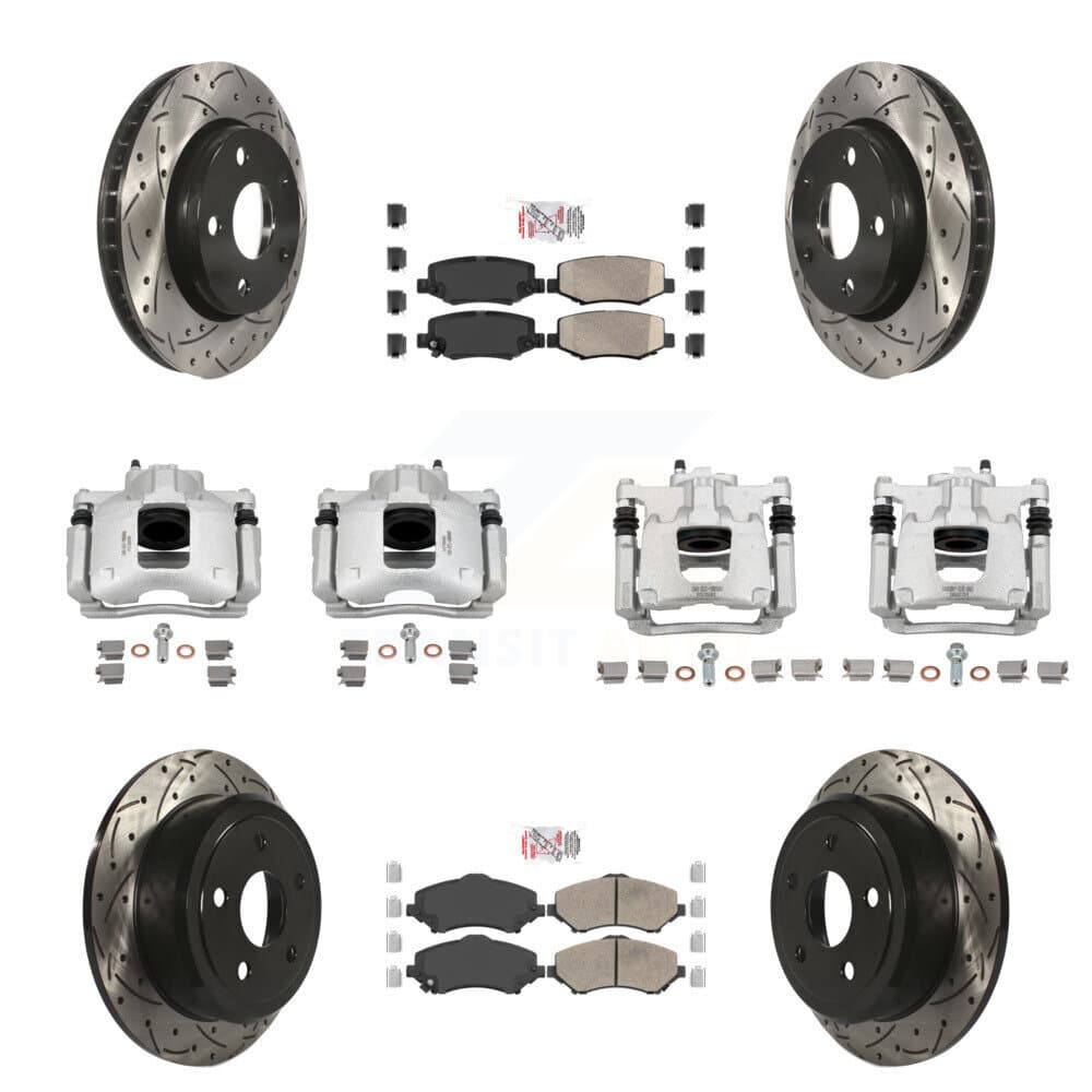 Transit Auto - KCD-100797N - Front and Rear Disc Brake Kits image 1