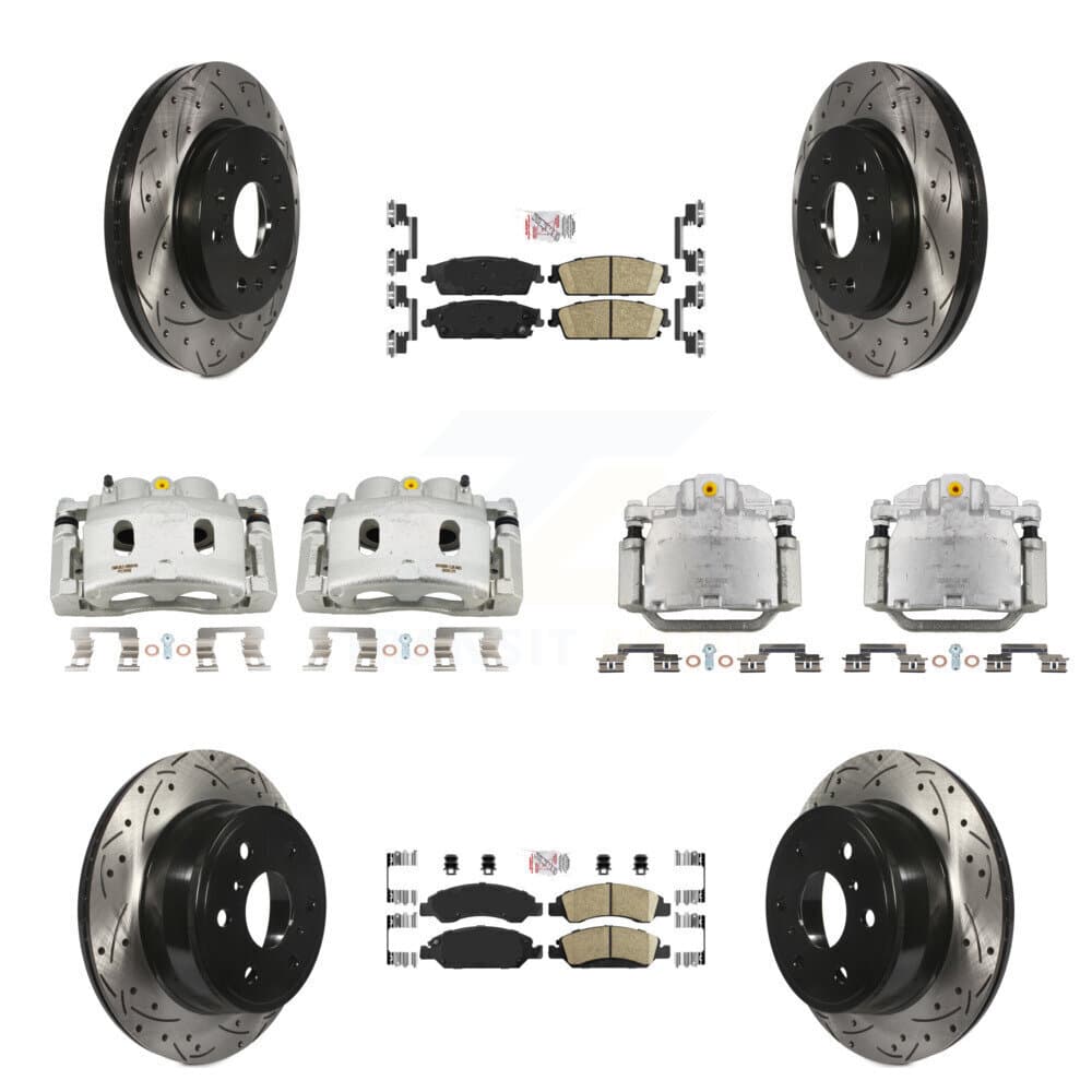 Transit Auto - KCD-100804N - Front and Rear Disc Brake Kits image 1