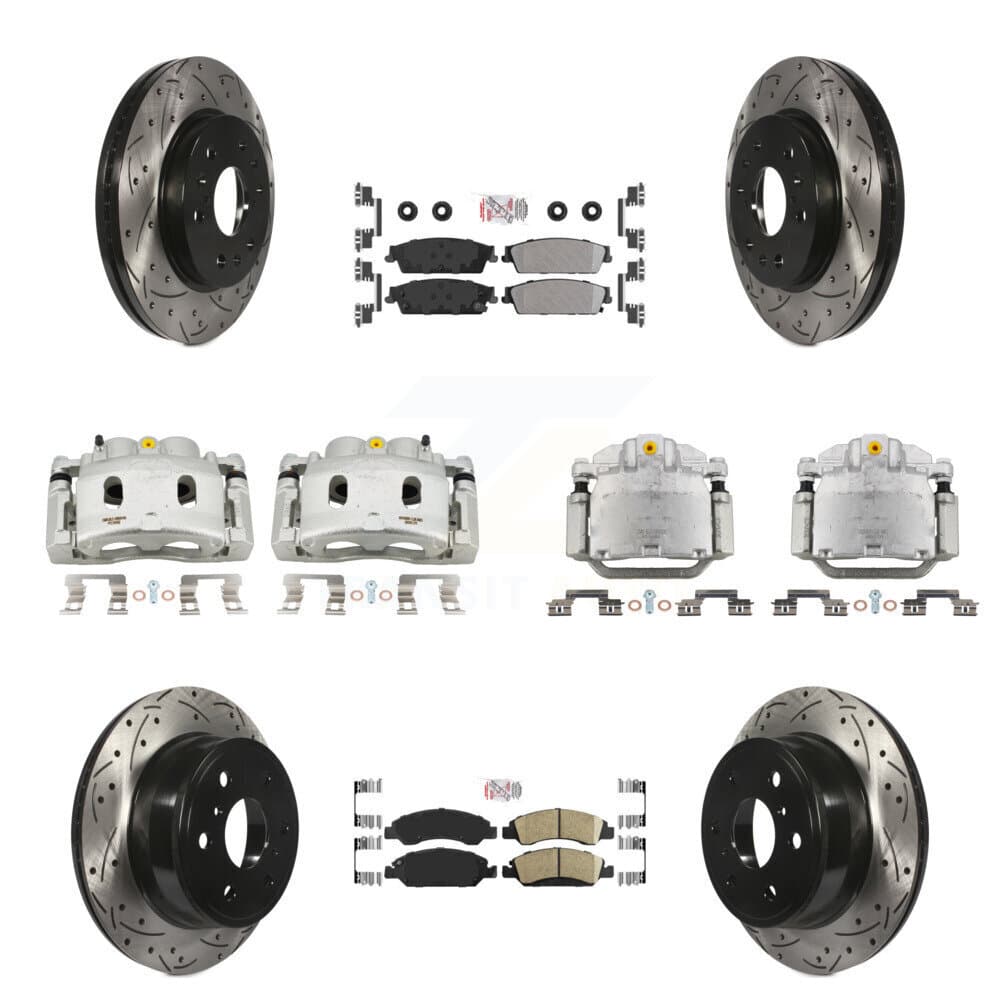 Transit Auto - KCD-100805N - Front and Rear Disc Brake Kits image 1