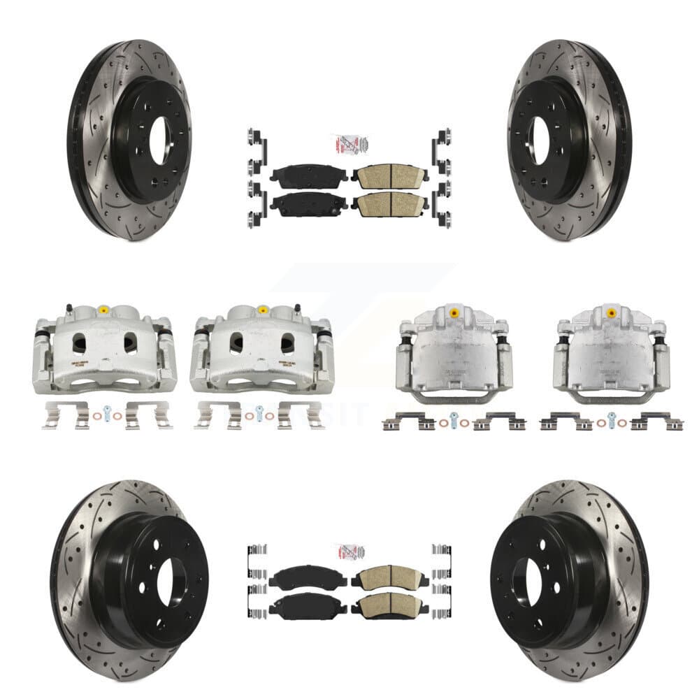 Transit Auto - KCD-100806N - Front and Rear Disc Brake Kits image 1