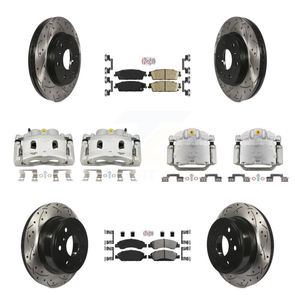 Transit Auto - KCD-100808N - Front and Rear Disc Brake Kits image 1