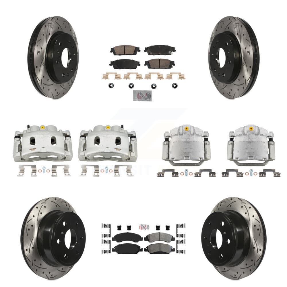Transit Auto - KCD-100815N - Front and Rear Disc Brake Kits image 1
