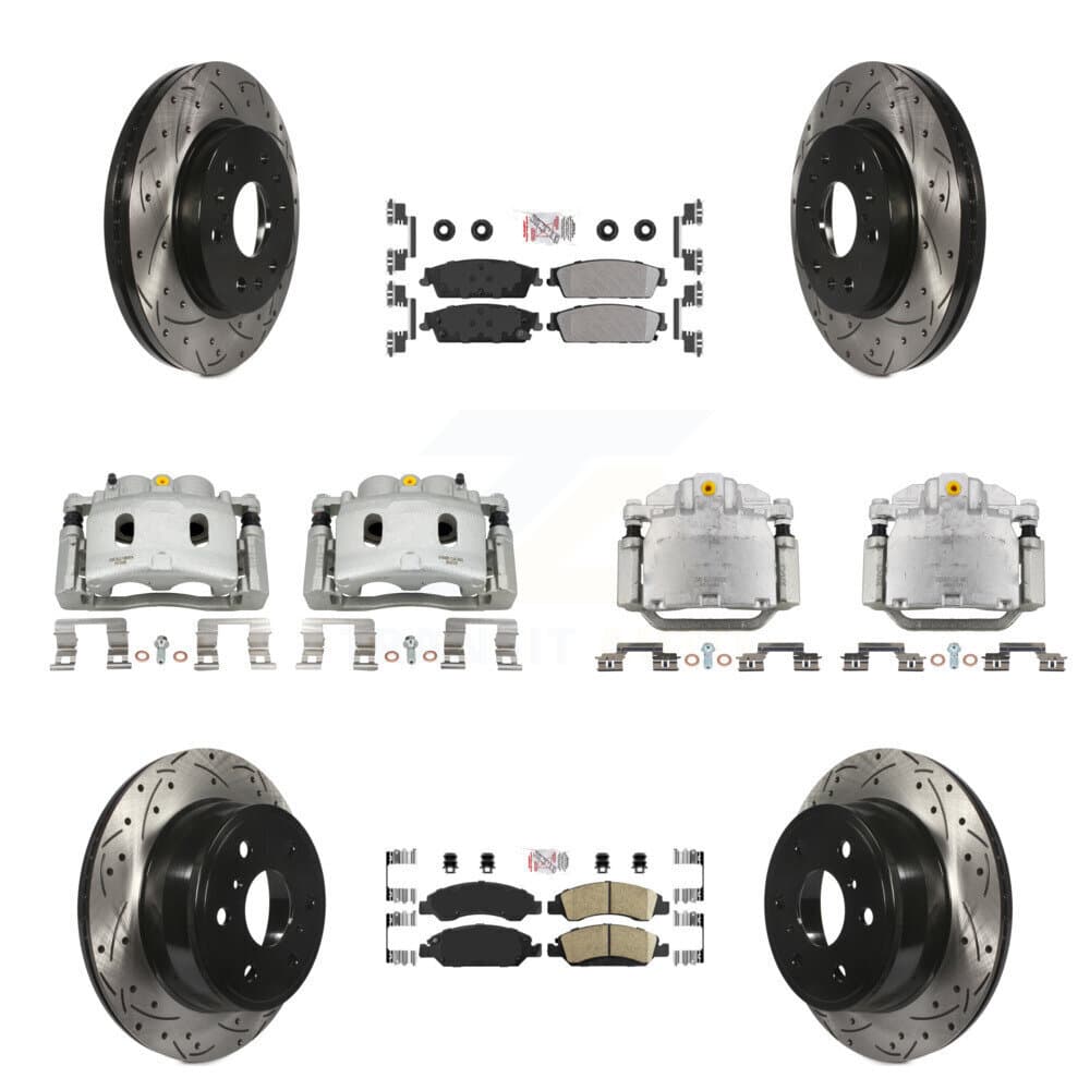 Transit Auto - KCD-100822N - Front and Rear Disc Brake Kits image 1