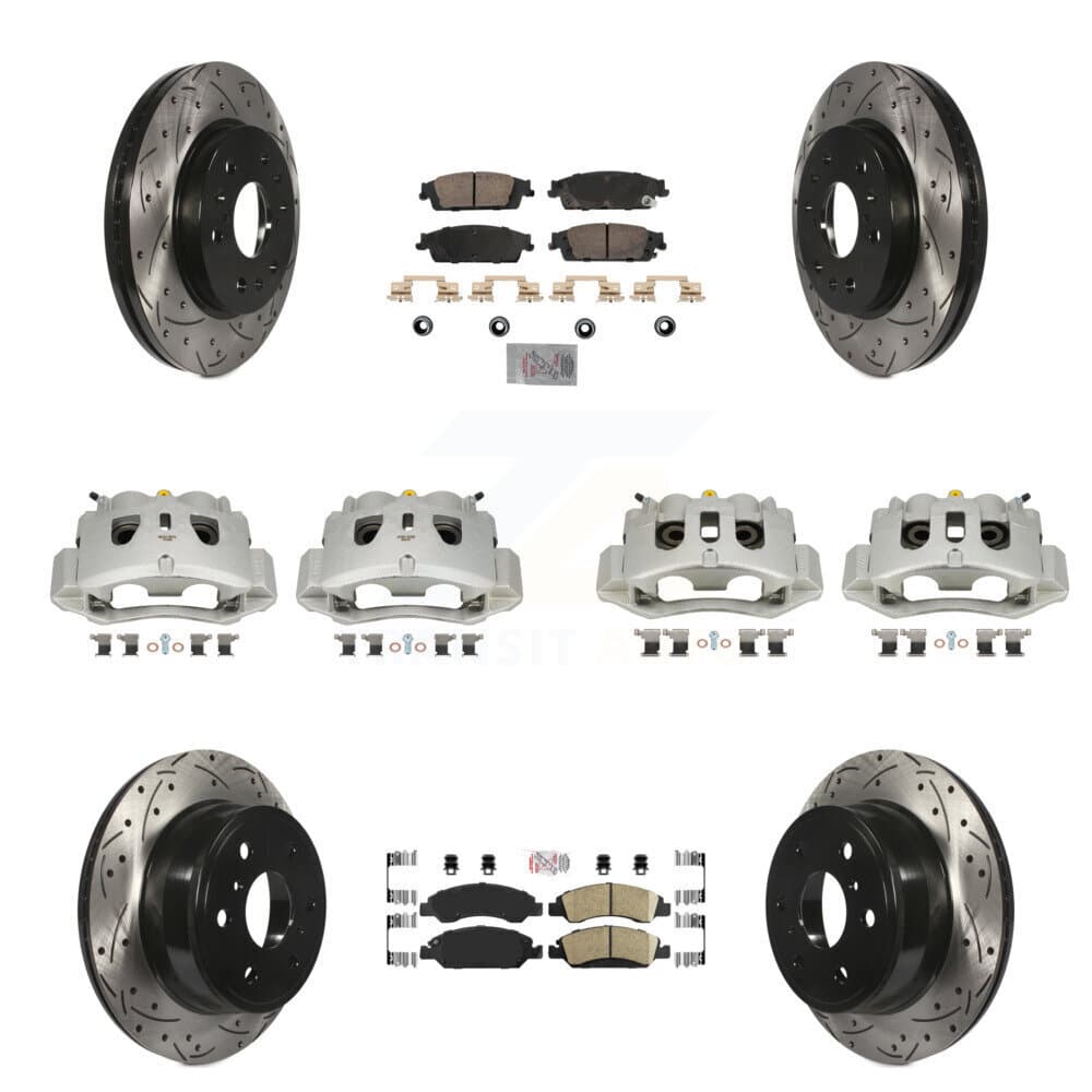 Transit Auto - KCD-100828N - Front and Rear Disc Brake Kits image 1