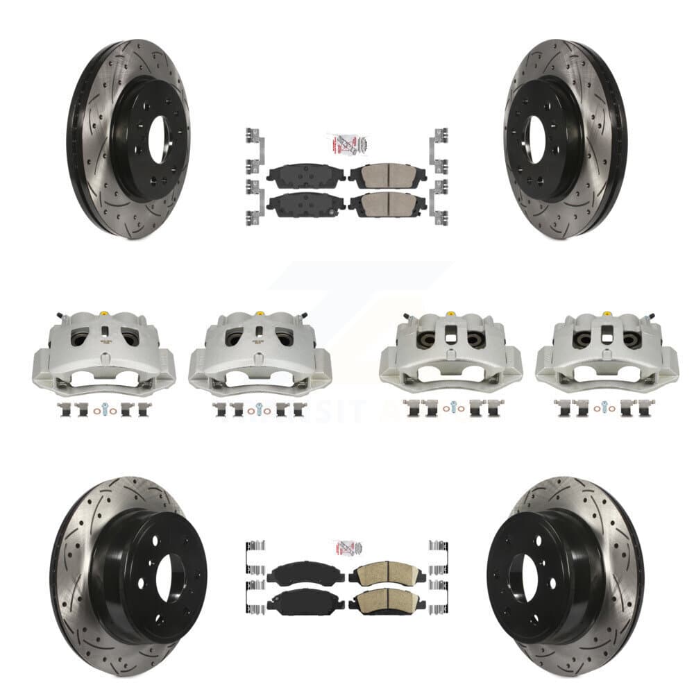 Transit Auto - KCD-100833N - Front and Rear Disc Brake Kits image 1