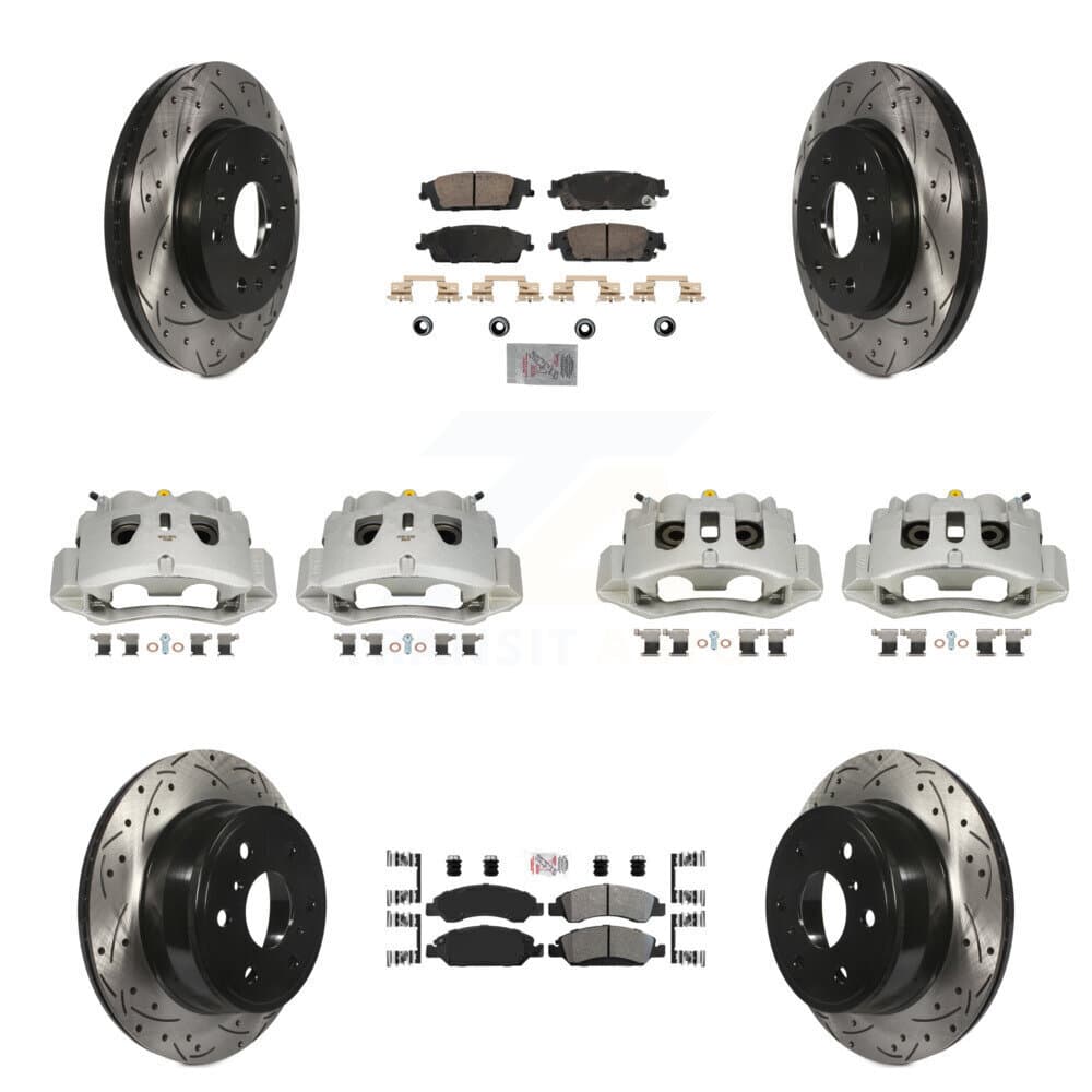 Transit Auto - KCD-100834N - Front and Rear Disc Brake Kits image 1