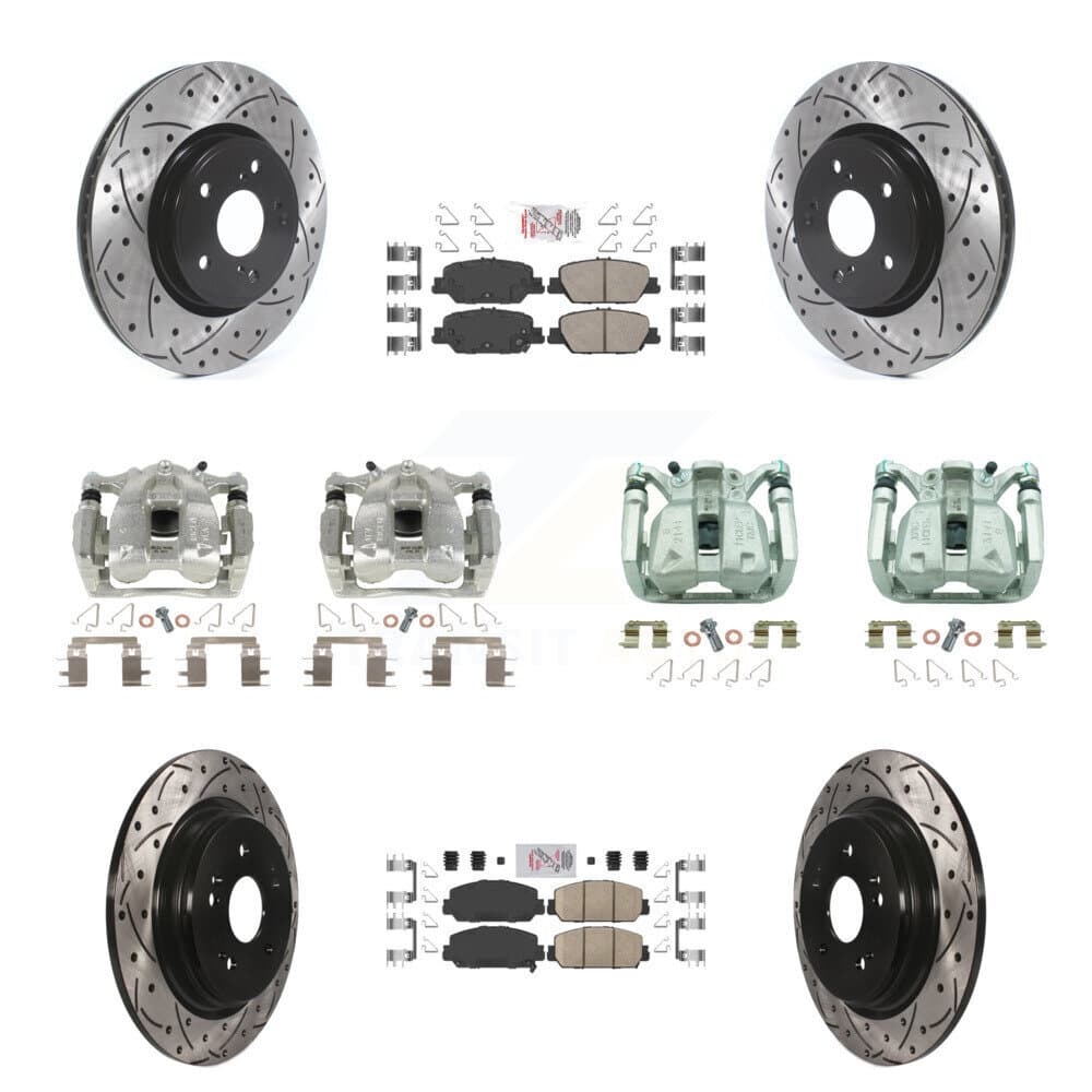 Transit Auto - KCD-100861N - Front and Rear Disc Brake Kits image 1