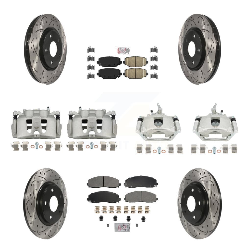 Transit Auto - KCD-100873N - Front and Rear Disc Brake Kits image 1