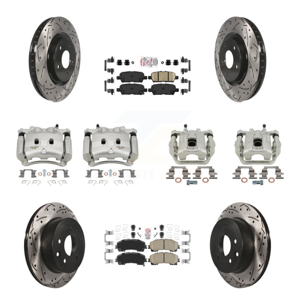 Transit Auto - KCD-100875N - Front and Rear Disc Brake Kits image 1