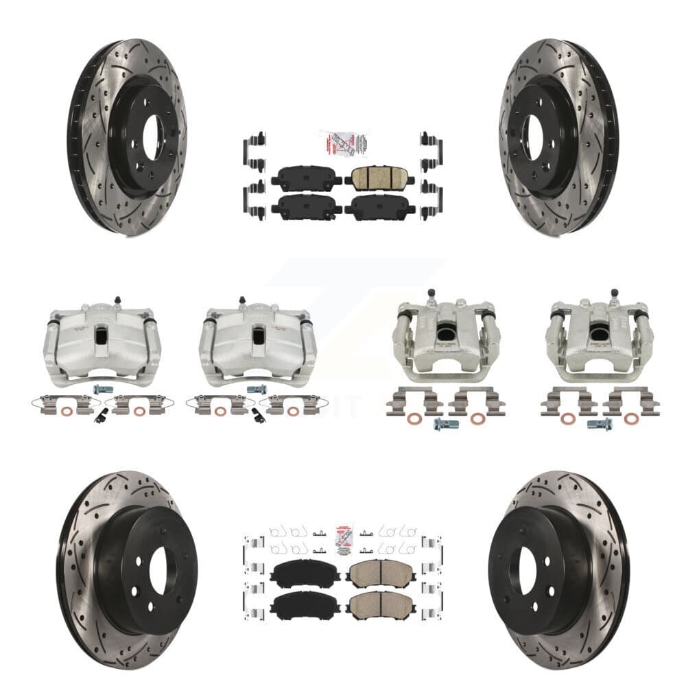 Transit Auto - KCD-100878N - Front and Rear Disc Brake Kits image 1