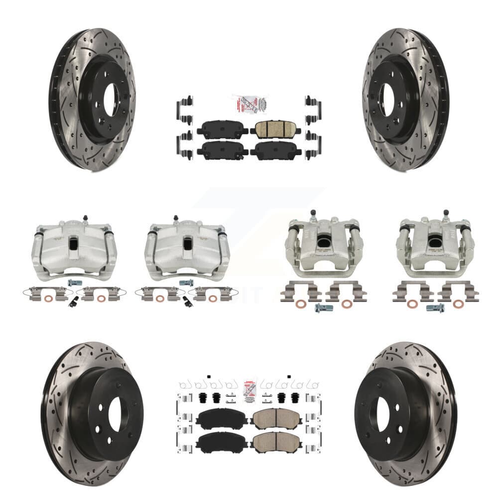 Transit Auto - KCD-100880N - Front and Rear Disc Brake Kits image 1