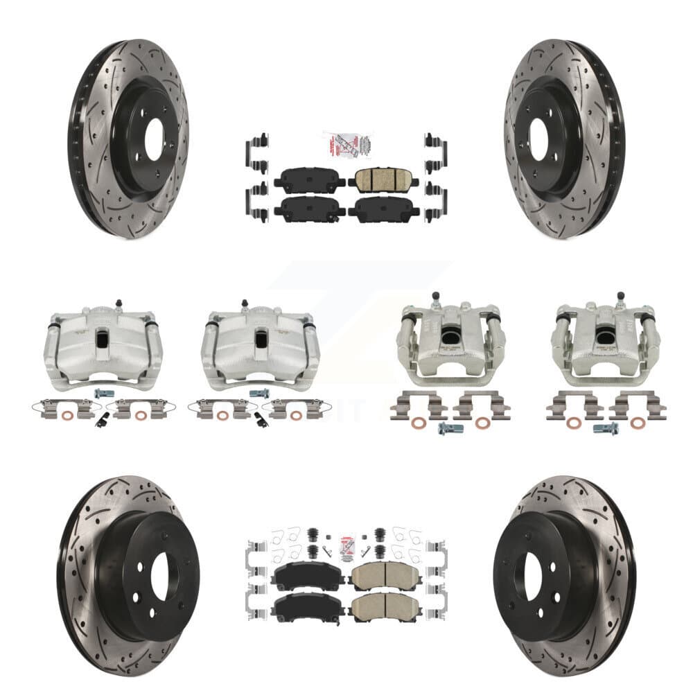 Transit Auto - KCD-100882N - Front and Rear Disc Brake Kits image 1