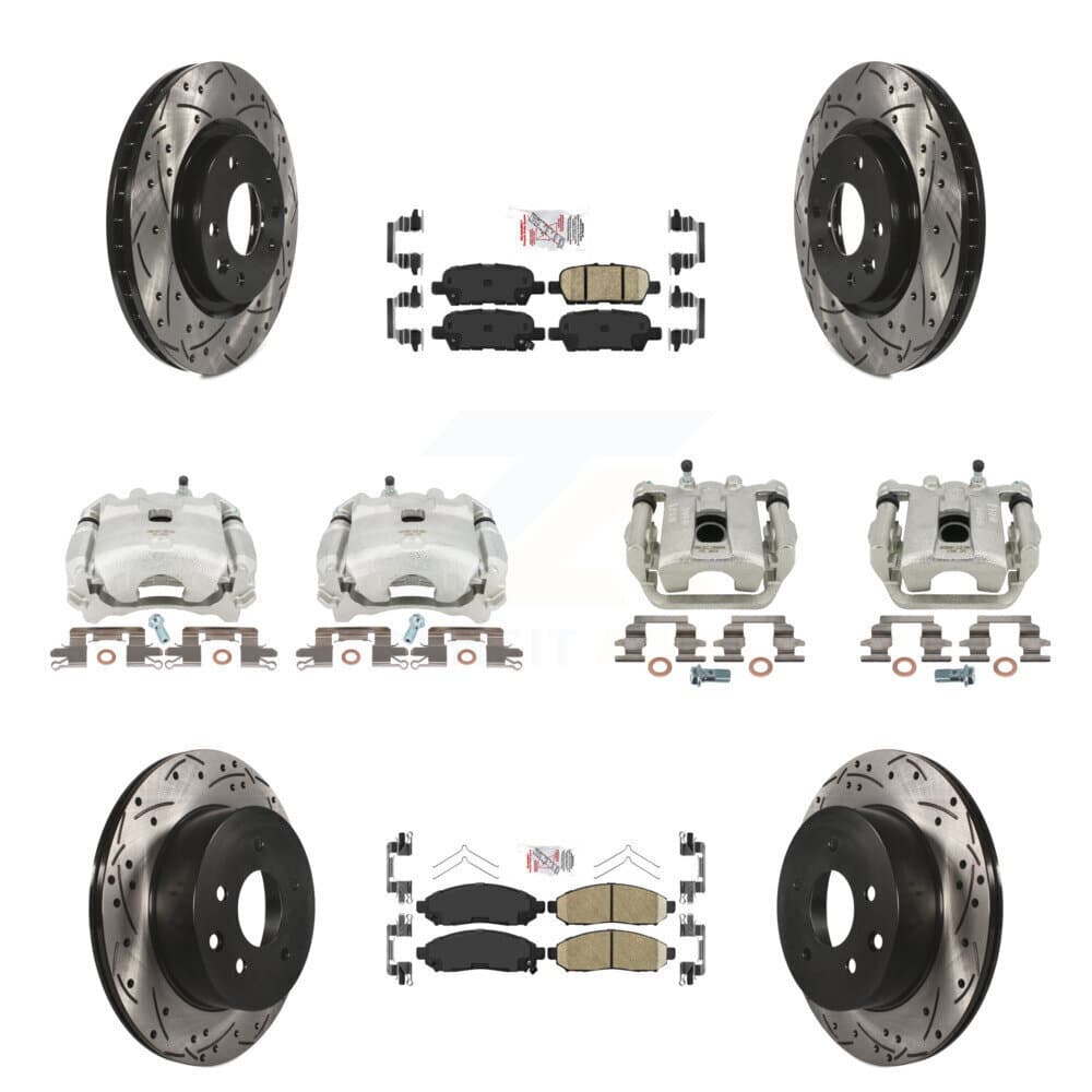 Transit Auto - KCD-100888N - Front and Rear Disc Brake Kits image 1