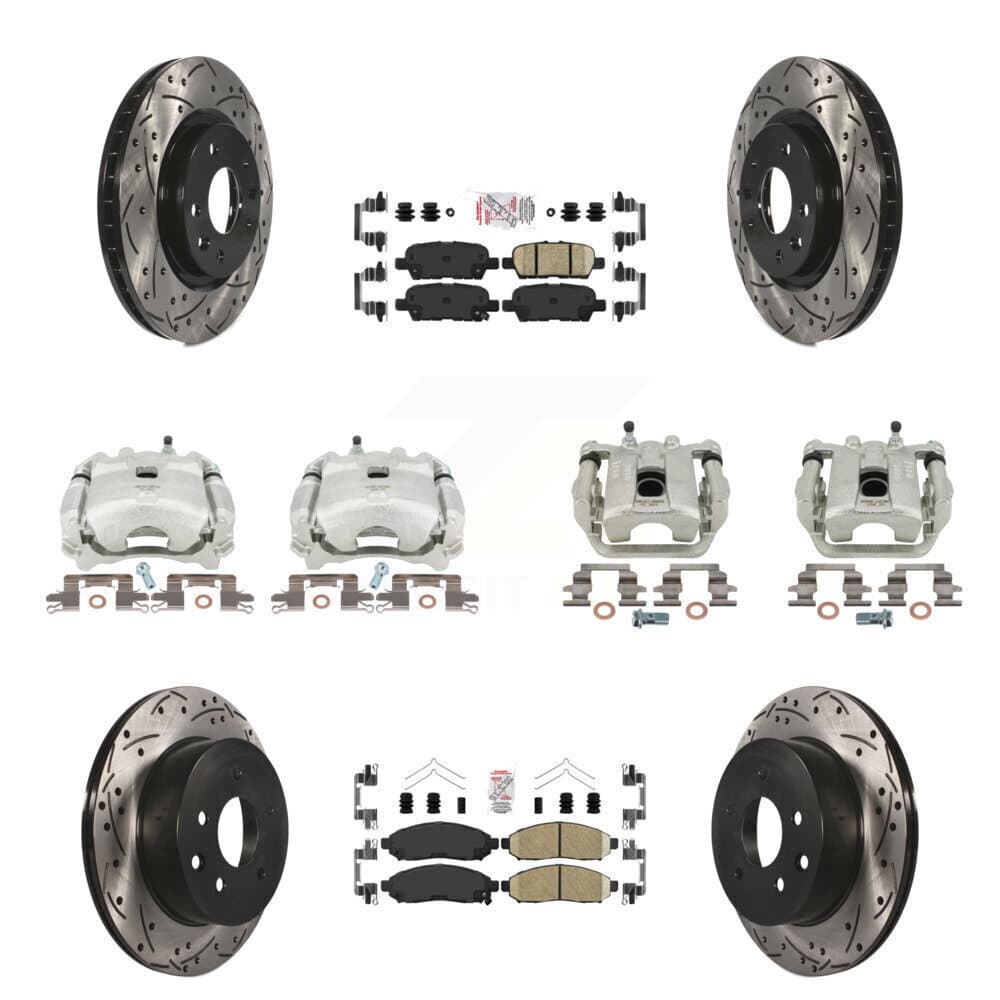 Transit Auto - KCD-100891N - Front and Rear Disc Brake Kits image 1