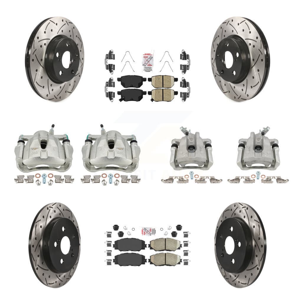 Transit Auto - KCD-100898N - Front and Rear Disc Brake Kits image 1