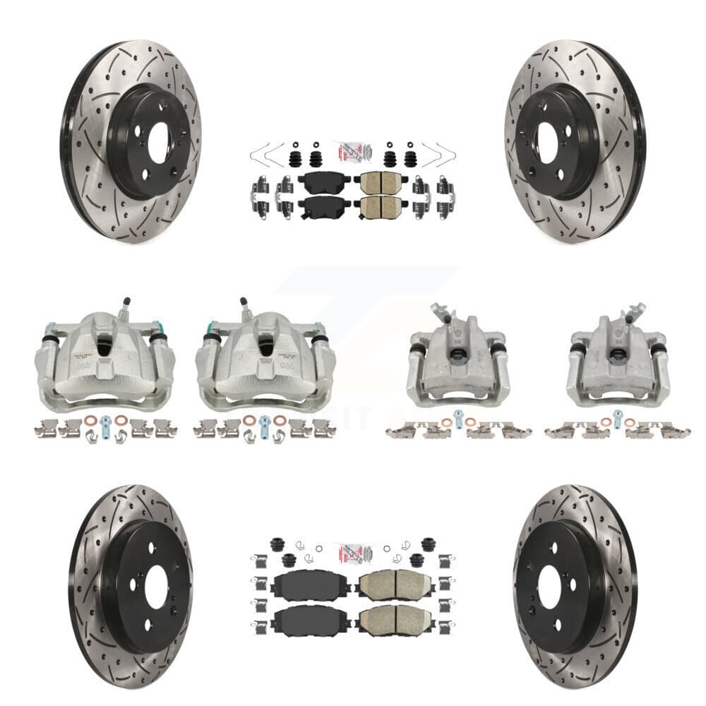 Transit Auto - KCD-100899N - Front and Rear Disc Brake Kits image 1