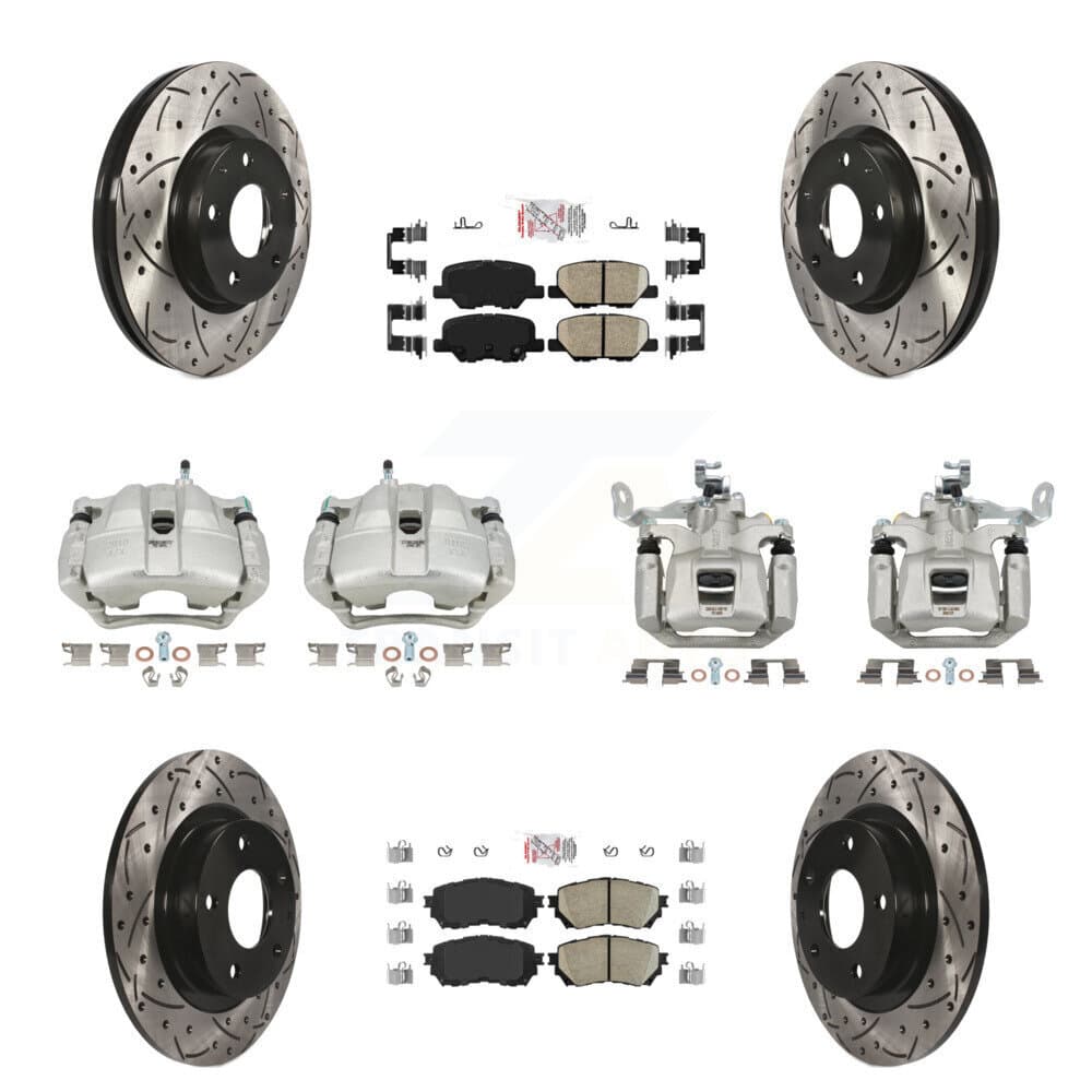 Transit Auto - KCD-100919N - Front and Rear Disc Brake Kits image 1