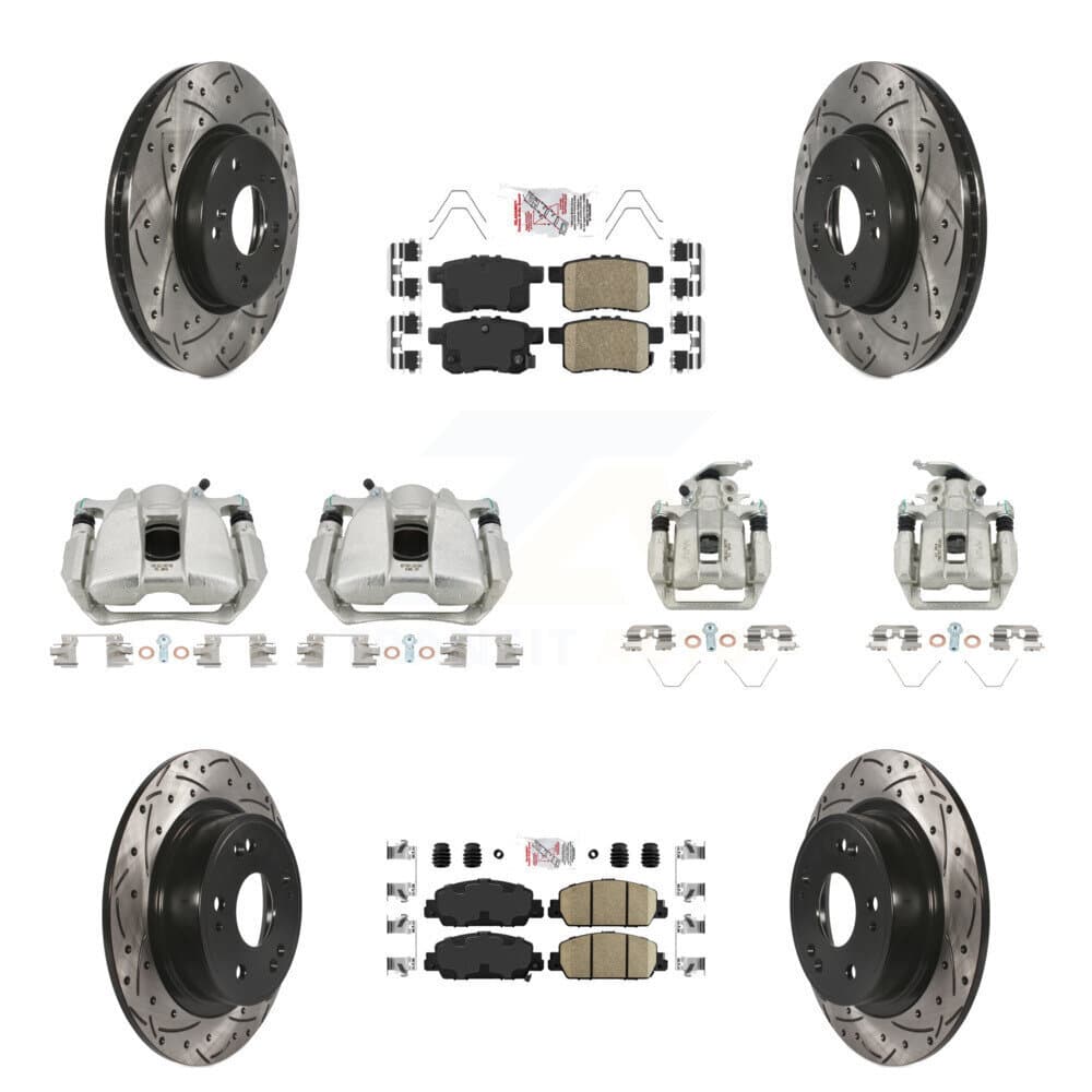 Transit Auto - KCD-100926N - Front and Rear Disc Brake Kits image 1