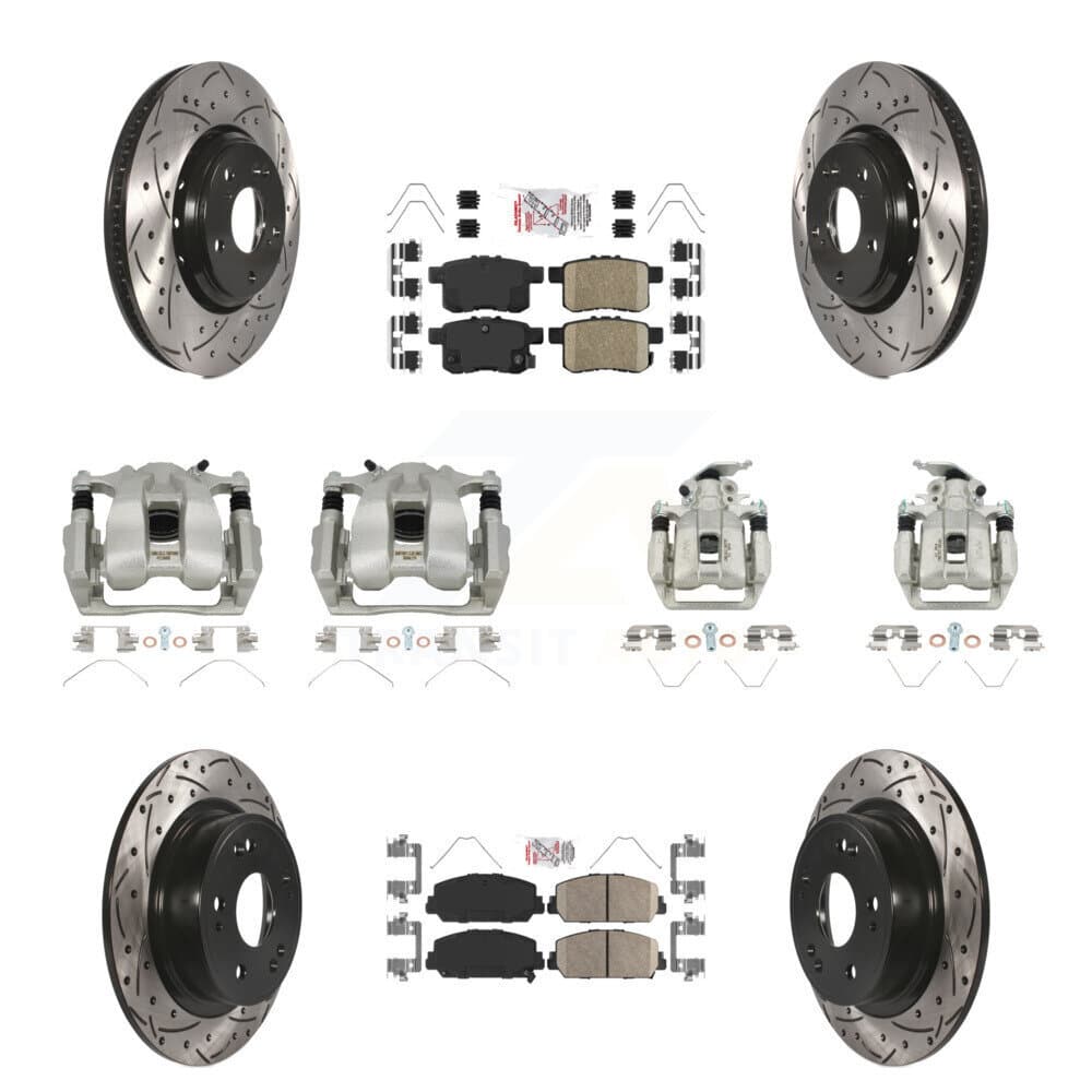 Transit Auto - KCD-100935N - Front and Rear Disc Brake Kits image 1