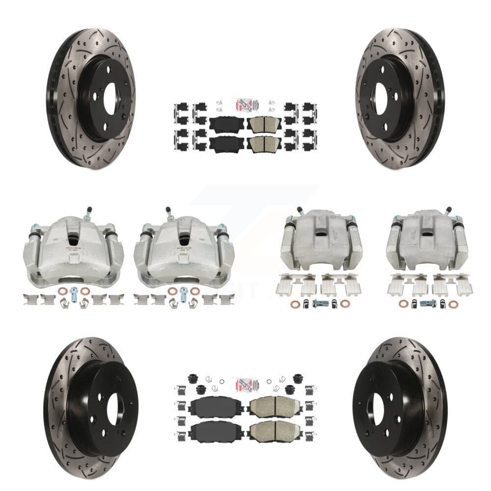Transit Auto - KCD-100951N - Front and Rear Disc Brake Kits image 1