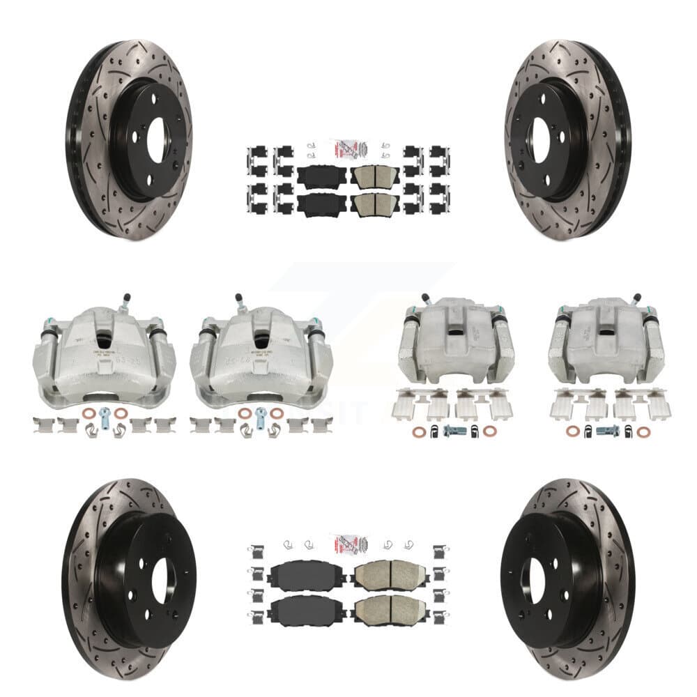 Transit Auto - KCD-100953N - Front and Rear Disc Brake Kits image 1