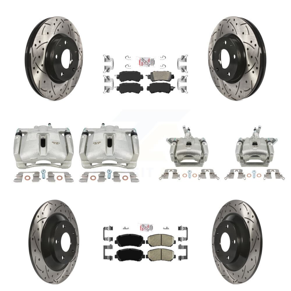 Transit Auto - KCD-100955N - Front and Rear Disc Brake Kits image 1