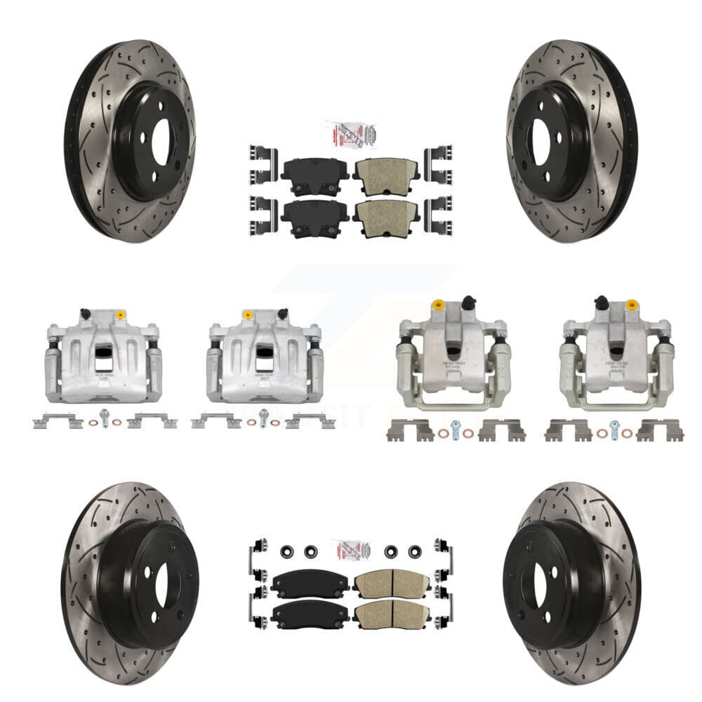 Transit Auto - KCD-100965N - Front and Rear Disc Brake Kits image 1