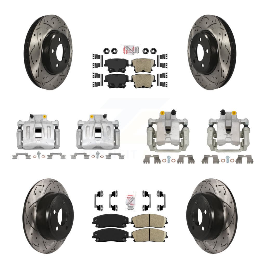 Transit Auto - KCD-100966N - Front and Rear Disc Brake Kits image 1