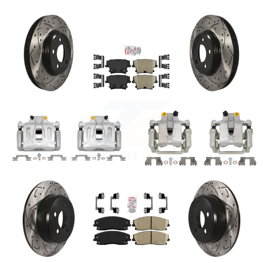 Transit Auto - KCD-100967N - Front and Rear Disc Brake Kits image 1