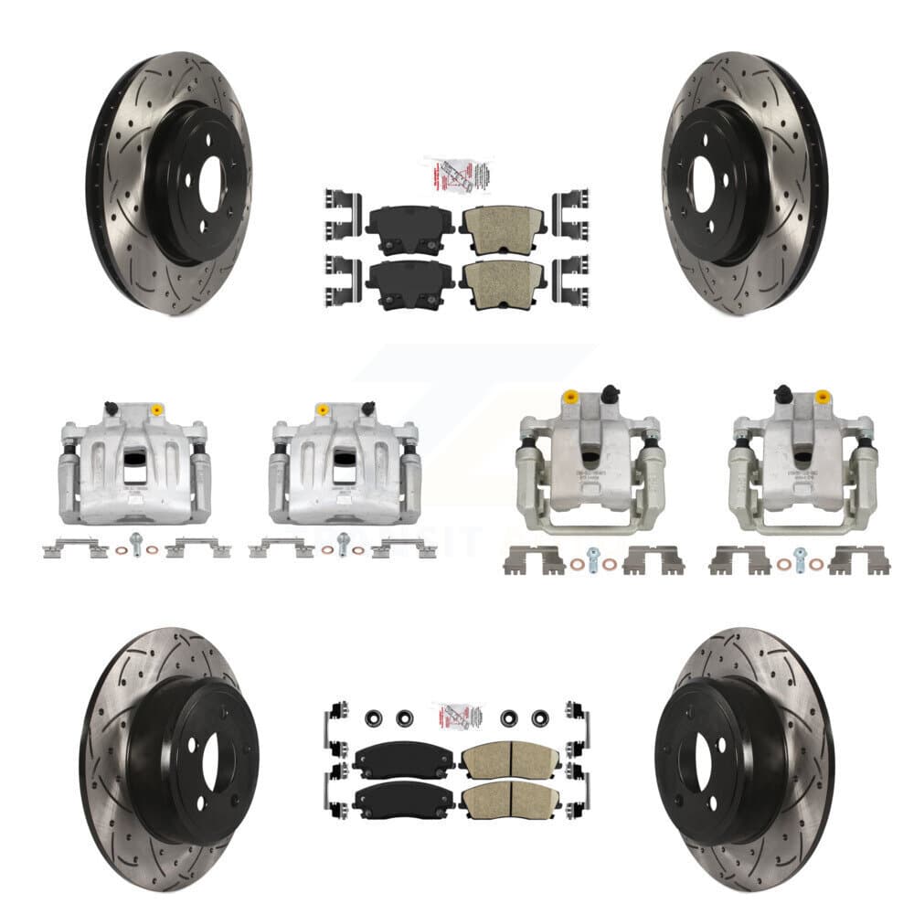 Transit Auto - KCD-100969N - Front and Rear Disc Brake Kits image 1