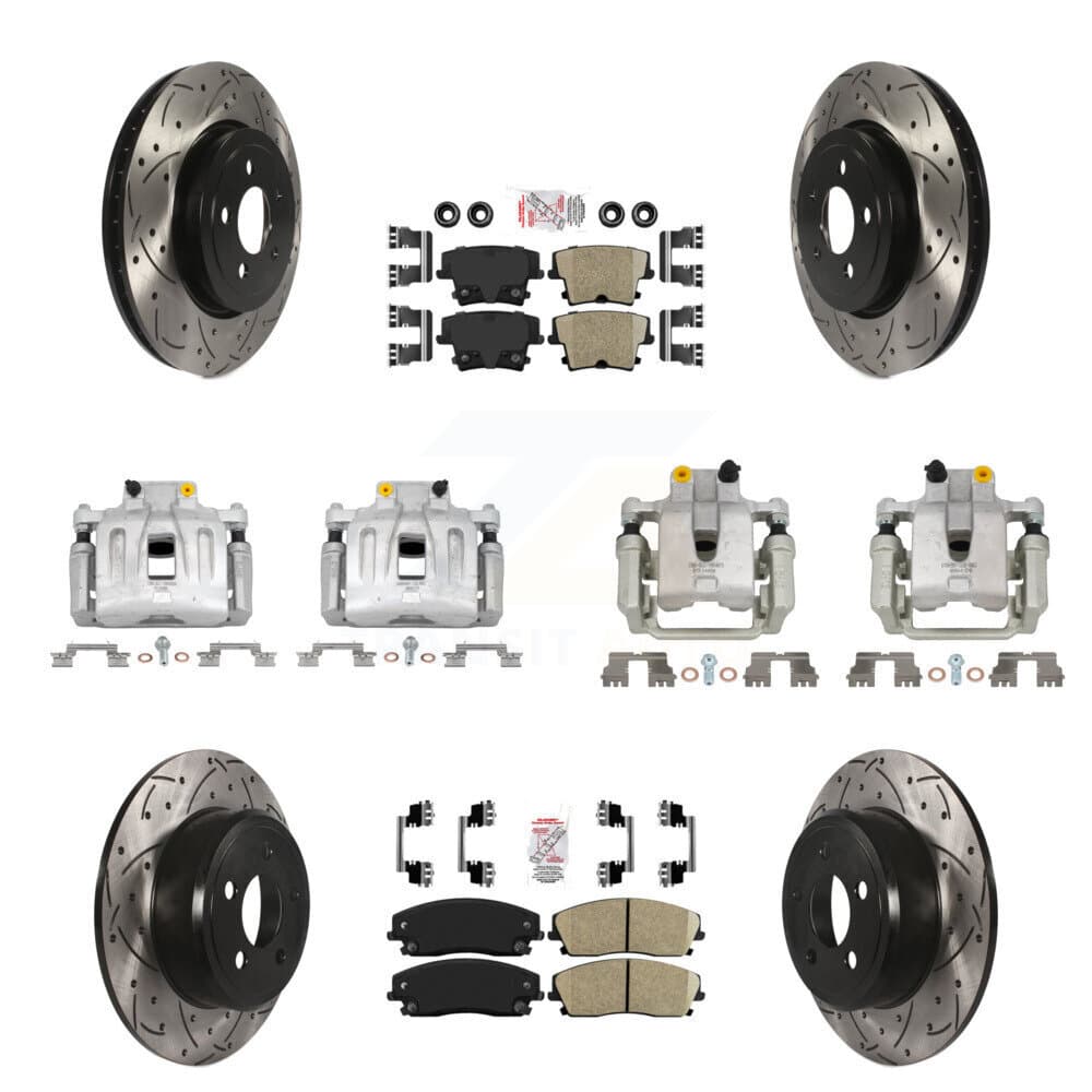 Transit Auto - KCD-100970N - Front and Rear Disc Brake Kits image 1