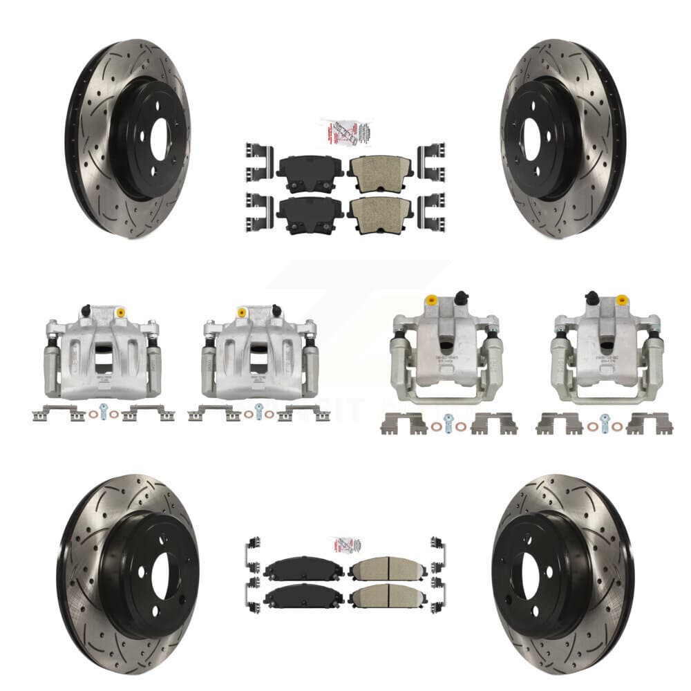 Transit Auto - KCD-100973N - Front and Rear Disc Brake Kits image 1