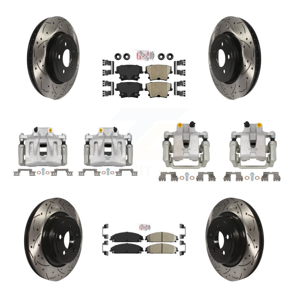 Transit Auto - KCD-100976N - Front and Rear Disc Brake Kits image 1