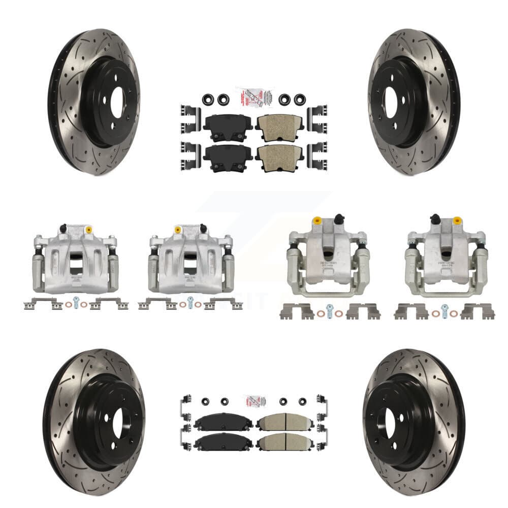 Transit Auto - KCD-100978N - Front and Rear Disc Brake Kits image 1