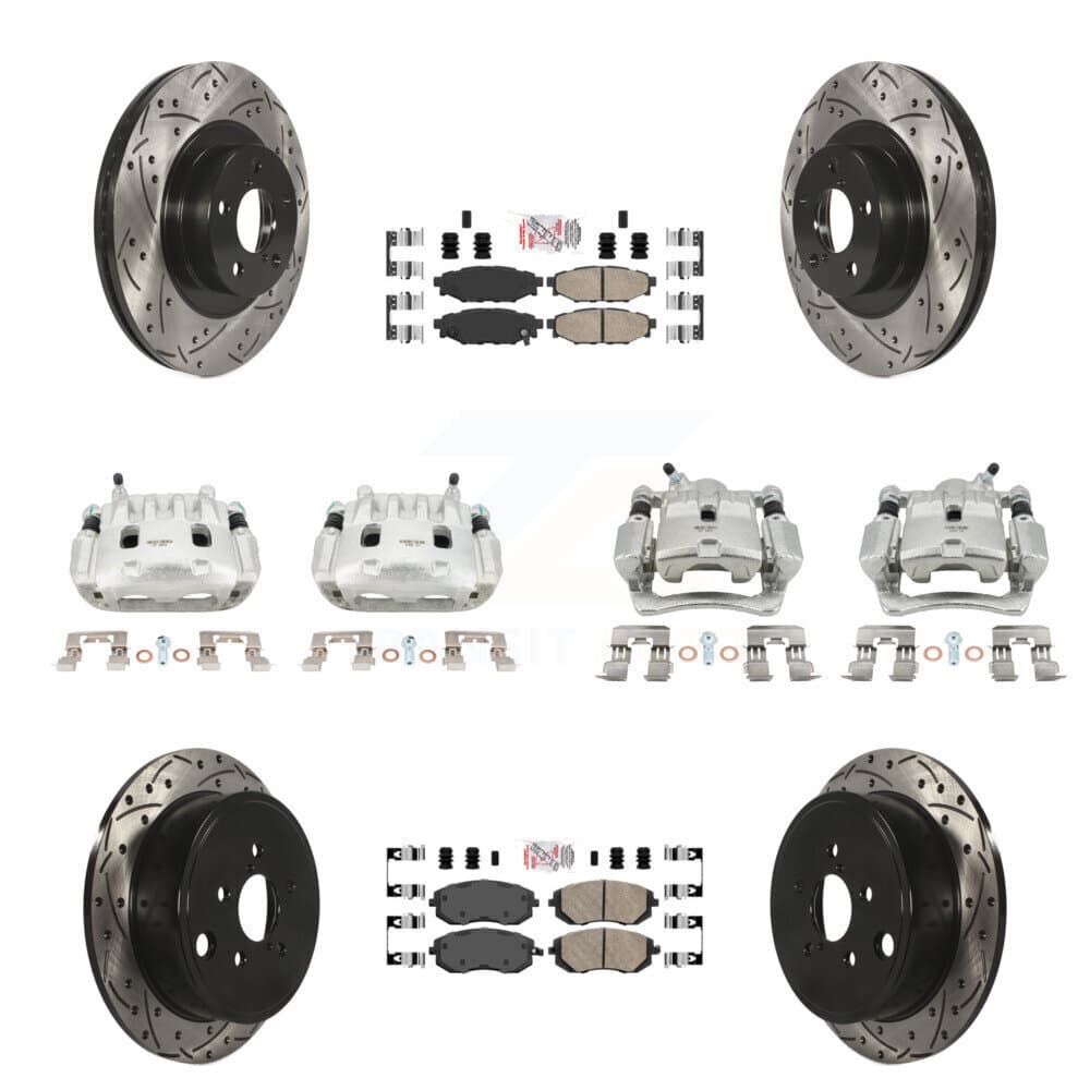 Transit Auto - KCD-100988N - Front and Rear Disc Brake Kits image 1