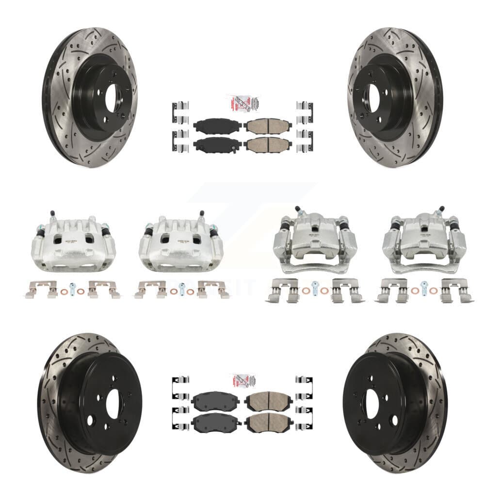 Transit Auto - KCD-100993N - Front and Rear Disc Brake Kits image 1