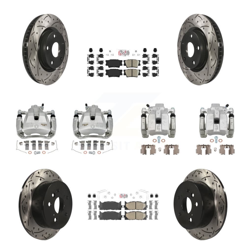 Transit Auto - KCD-100994N - Front and Rear Disc Brake Kits image 1