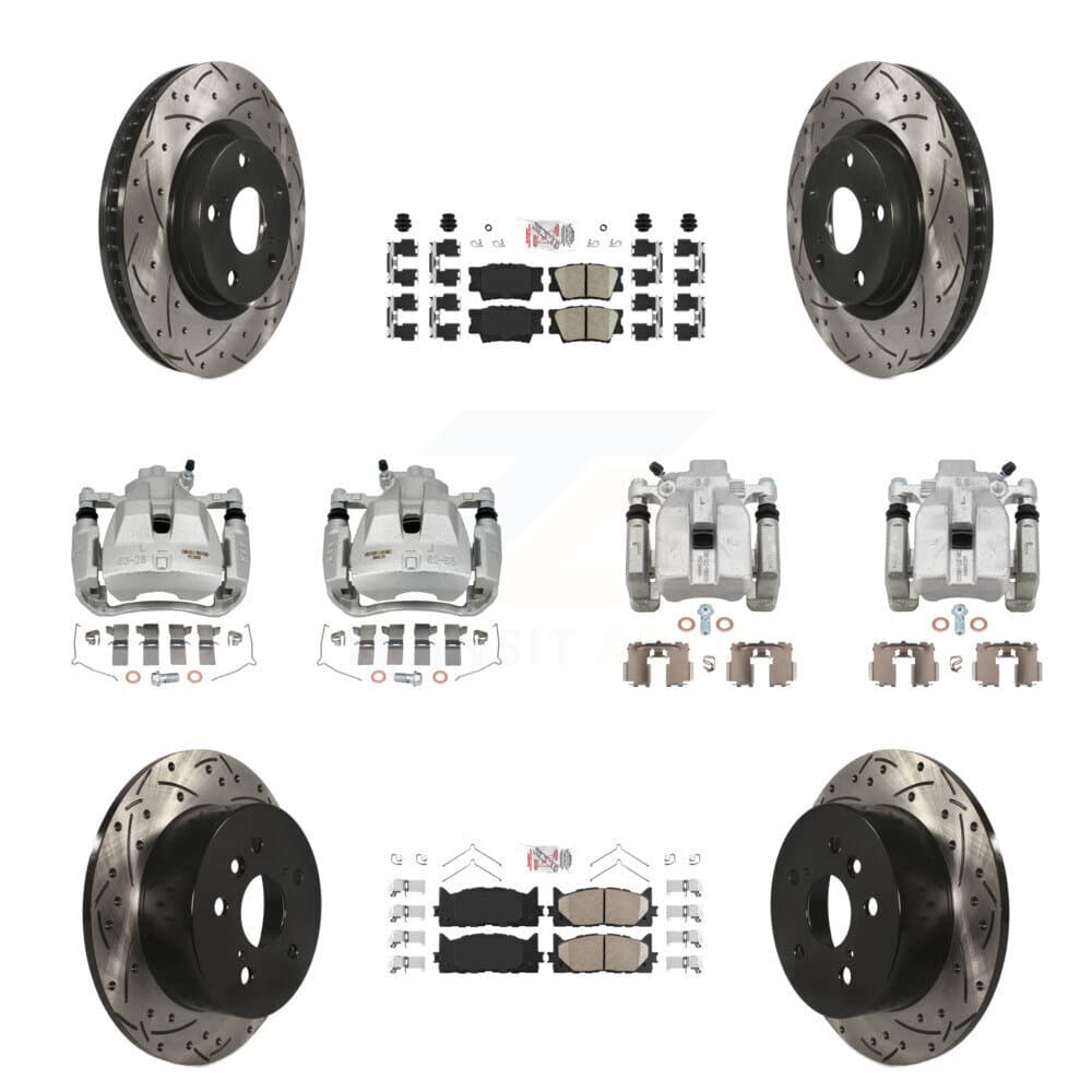 Transit Auto - KCD-100996N - Front and Rear Disc Brake Kits image 1
