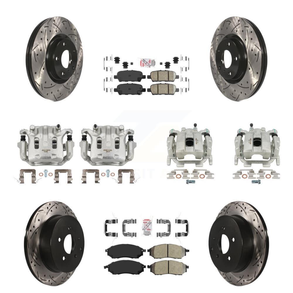 Transit Auto - KCD-101006N - Front and Rear Disc Brake Kits image 1