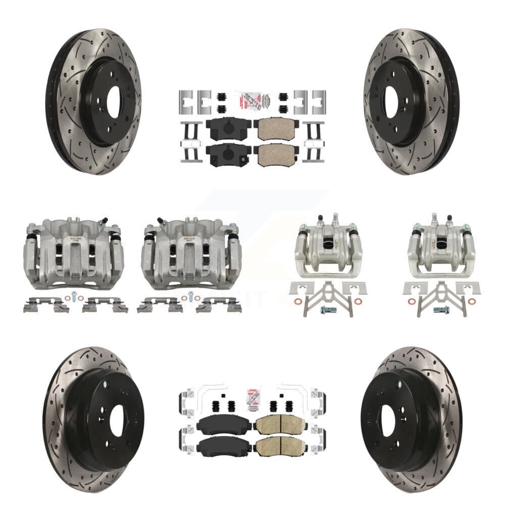 Transit Auto - KCD-101022N - Front and Rear Disc Brake Kits image 1