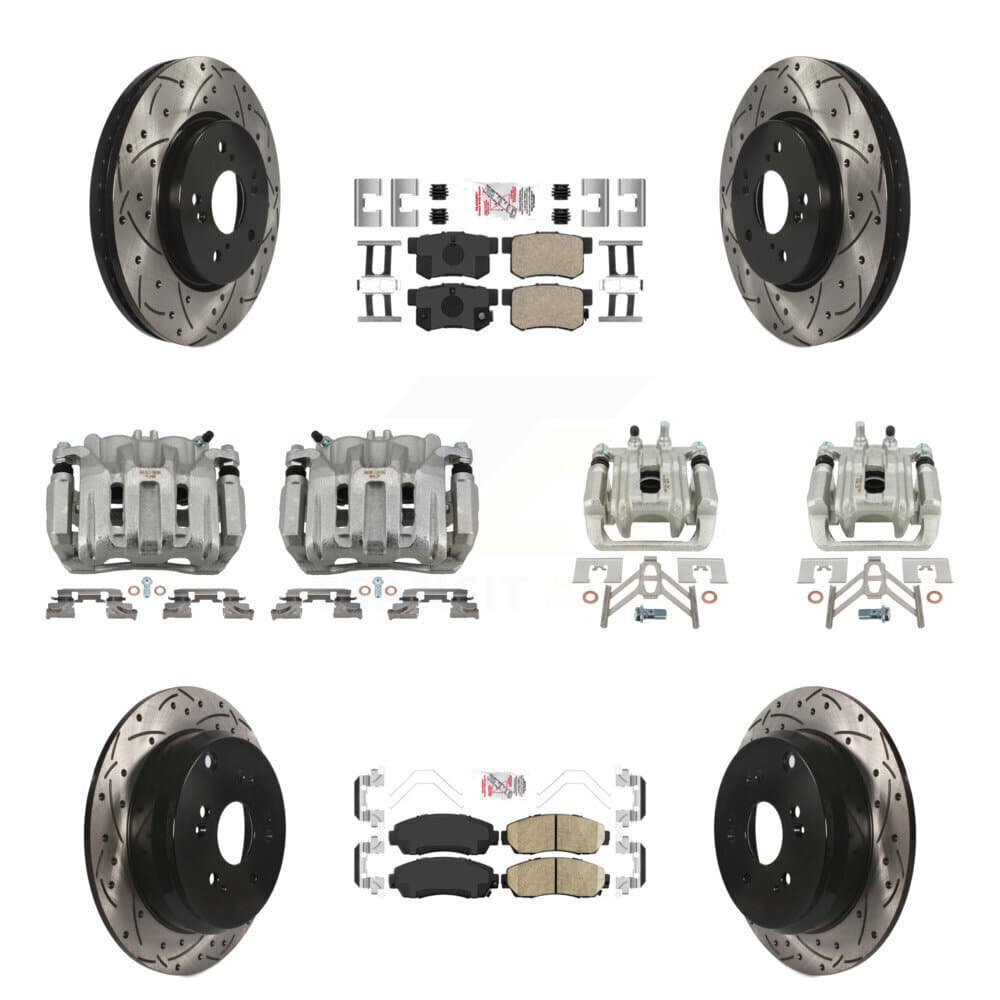 Transit Auto - KCD-101024N - Front and Rear Disc Brake Kits image 1