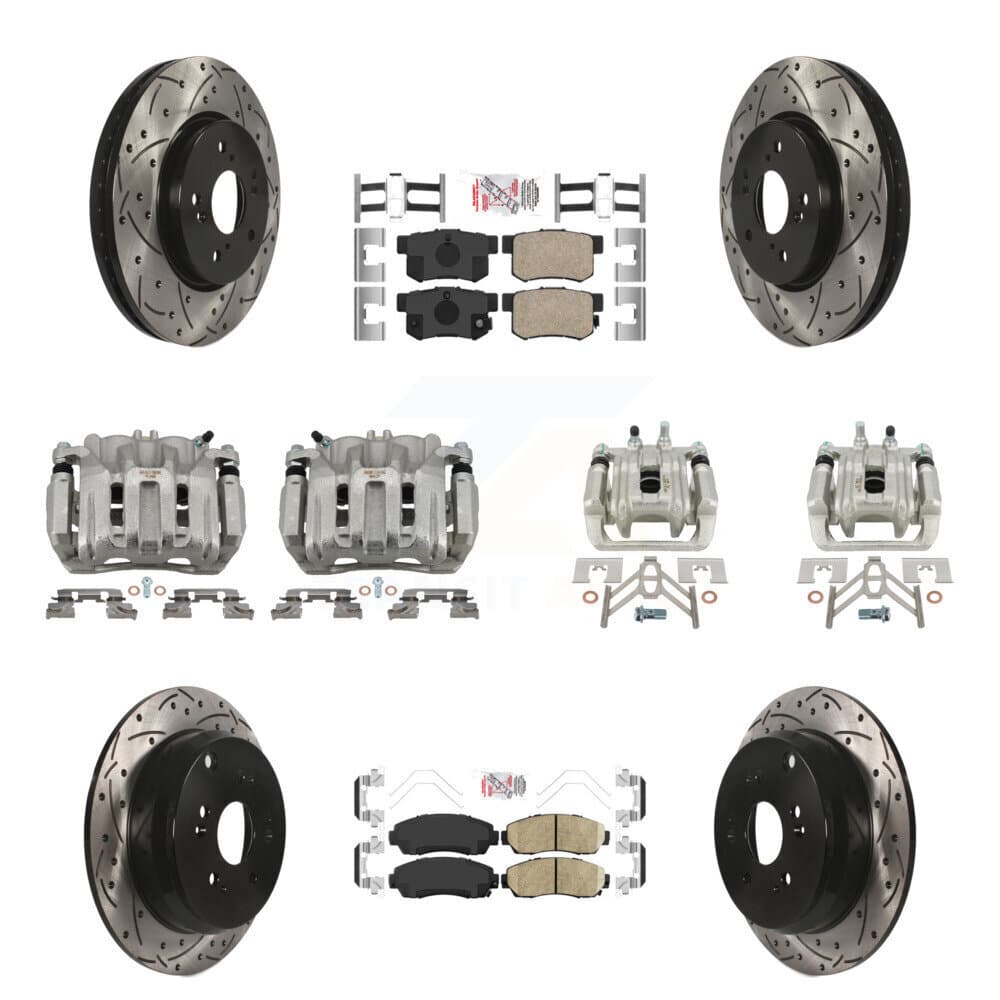 Transit Auto - KCD-101025N - Front and Rear Disc Brake Kits image 1