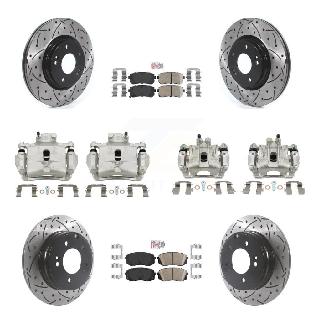 Transit Auto - KCD-101032N - Front and Rear Disc Brake Kits image 1