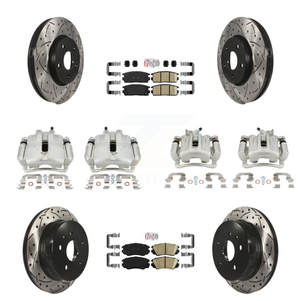 Transit Auto - KCD-101057N - Front and Rear Disc Brake Kits image 1