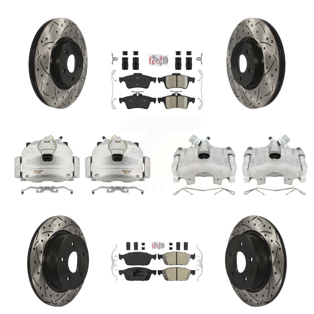 Transit Auto - KCD-101077N - Front and Rear Disc Brake Kits image 1