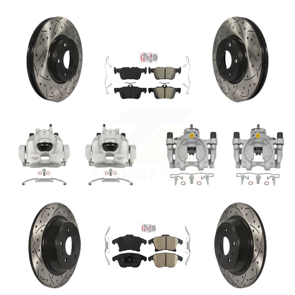 Transit Auto - KCD-101084N - Front and Rear Disc Brake Kits image 1