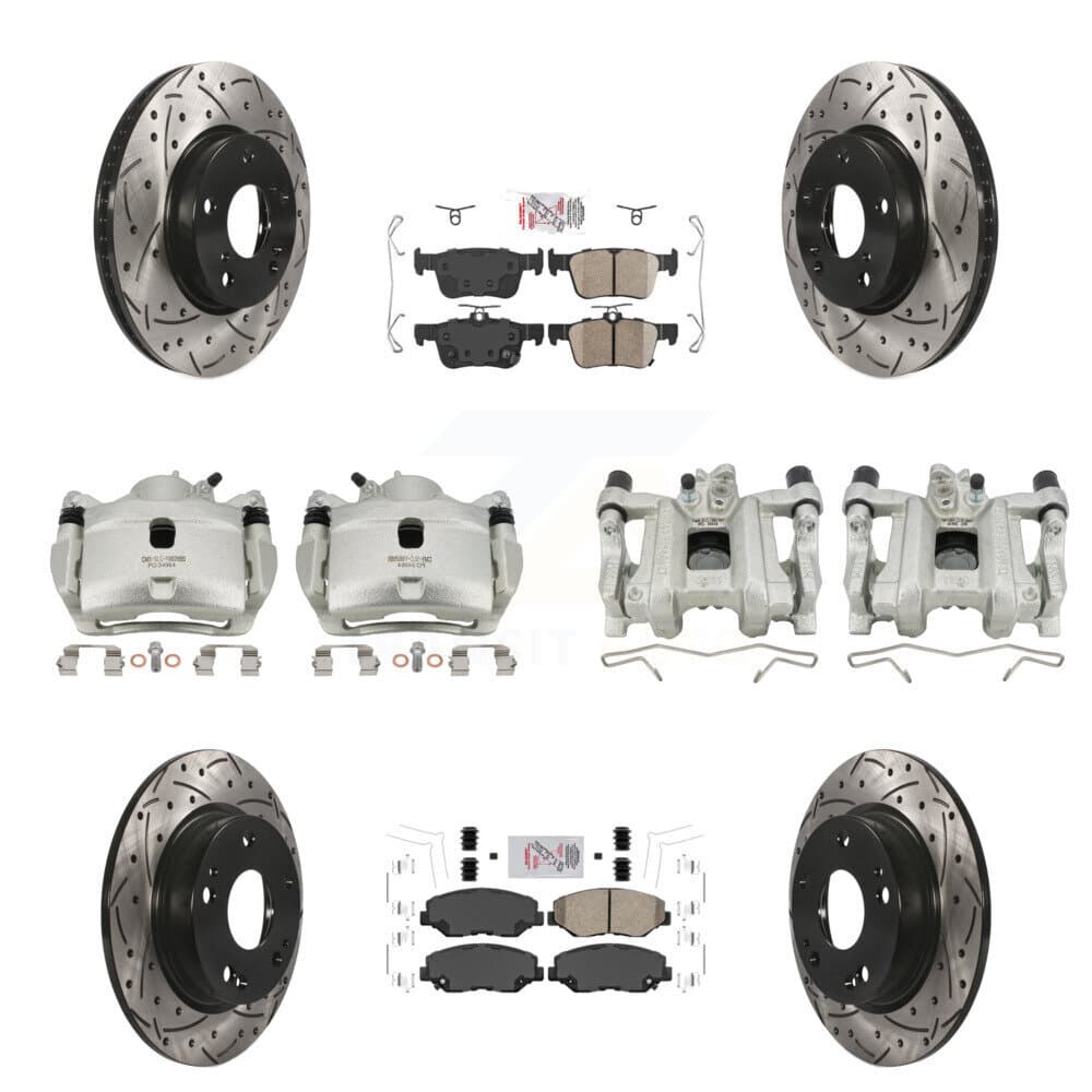 Transit Auto - KCD-101097N - Front and Rear Disc Brake Kits image 1