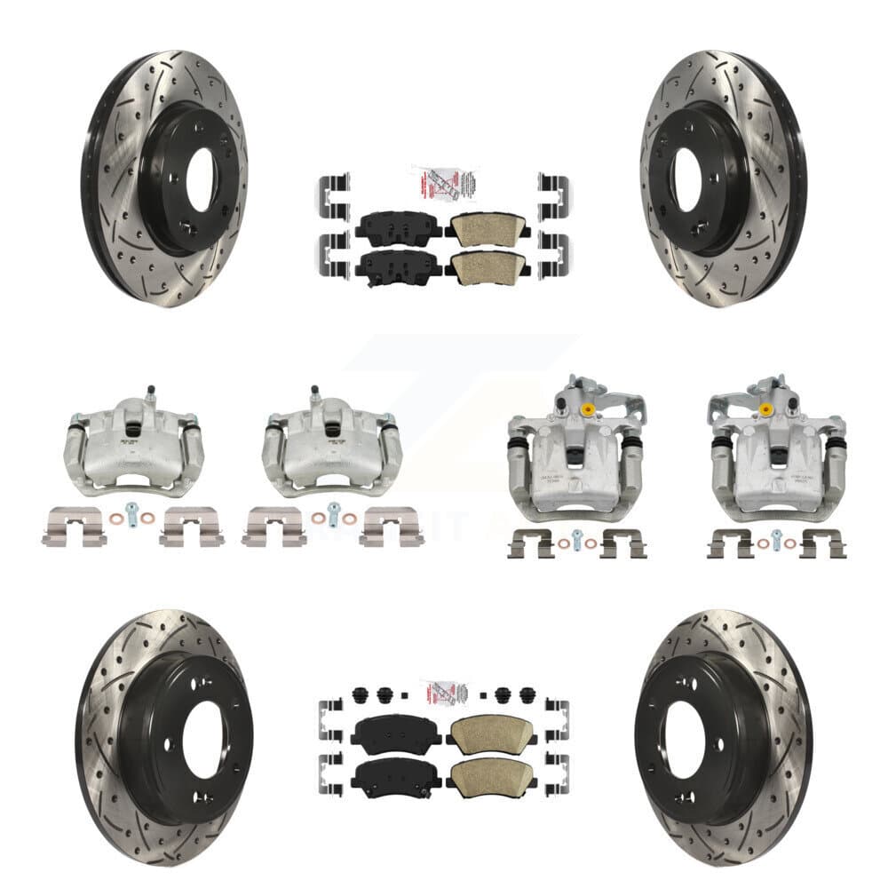Transit Auto - KCD-101098N - Front and Rear Disc Brake Kits image 1