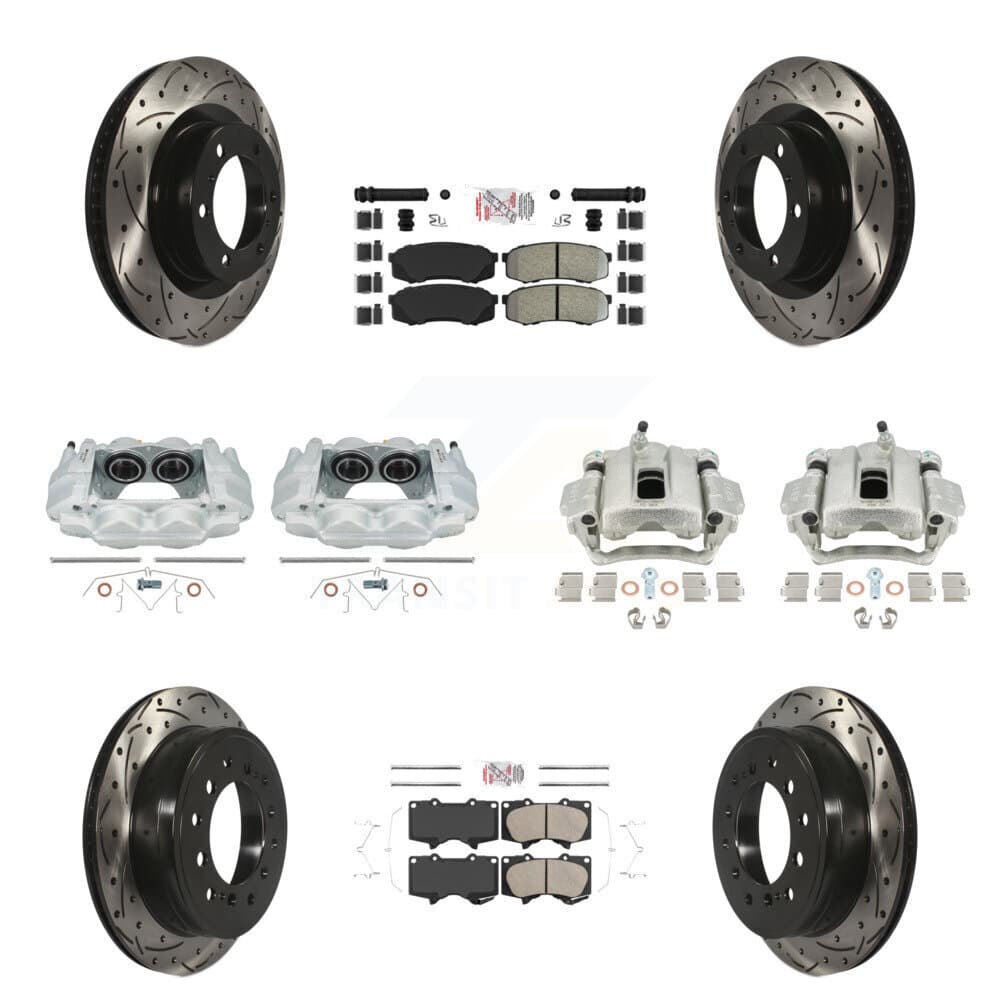Transit Auto - KCD-101118N - Front and Rear Disc Brake Kits image 1