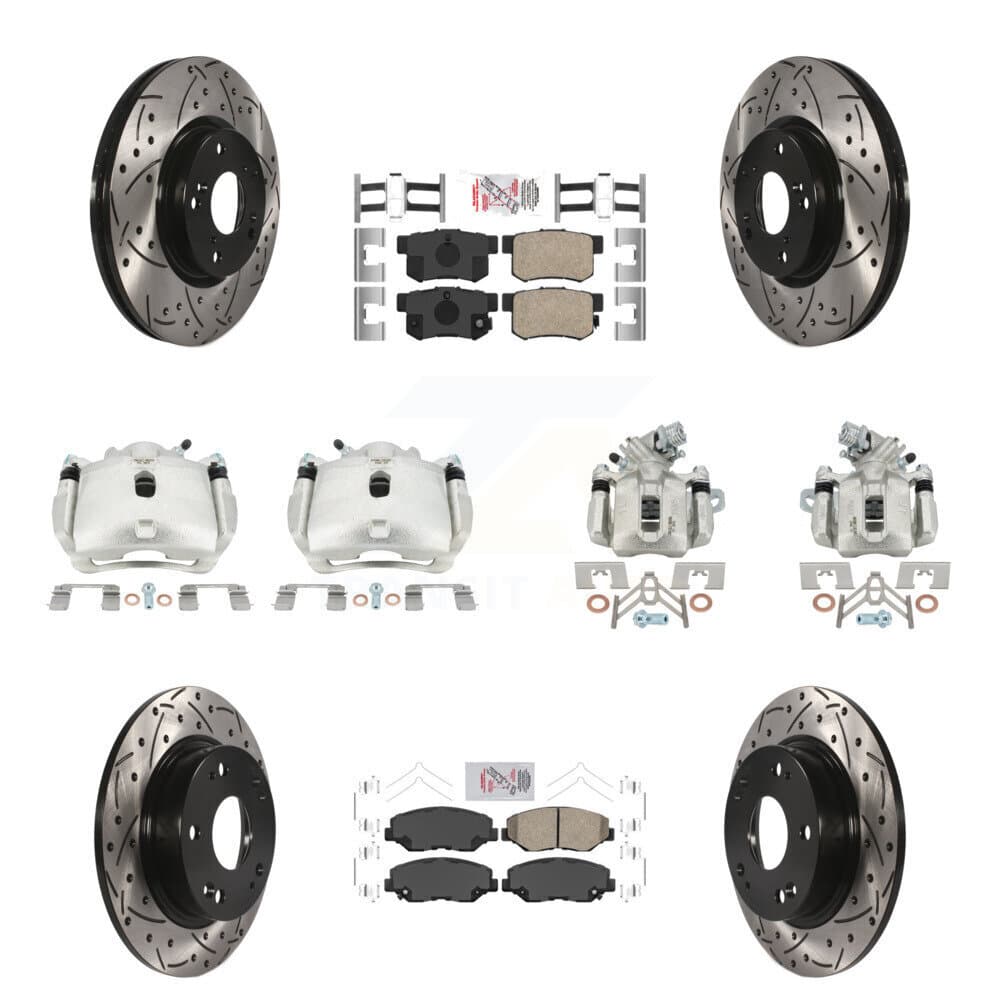 Transit Auto - KCD-101129N - Front and Rear Disc Brake Kits image 1